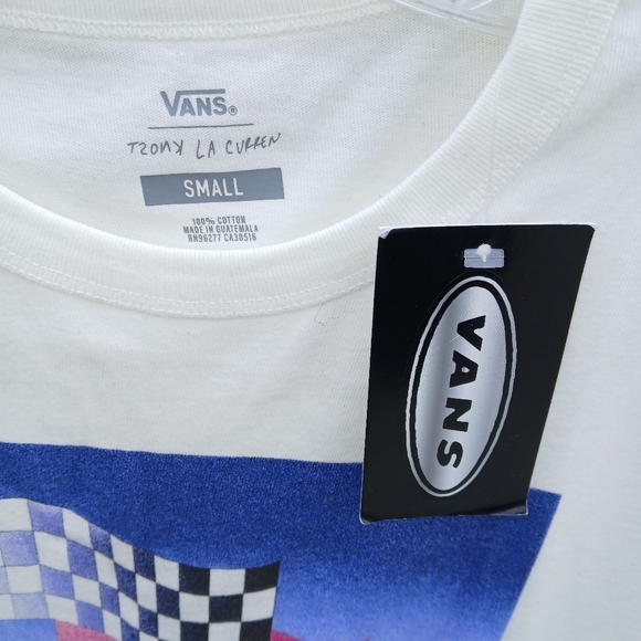 NEW! Women's Vans Curren X Knost Mini T-Shirt Size Small - Picture 5 of 8